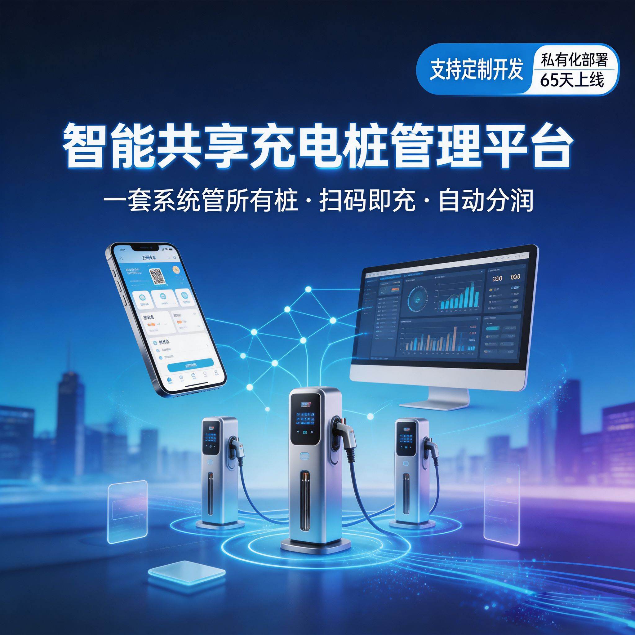 智能共享电动汽车充电桩管理系统