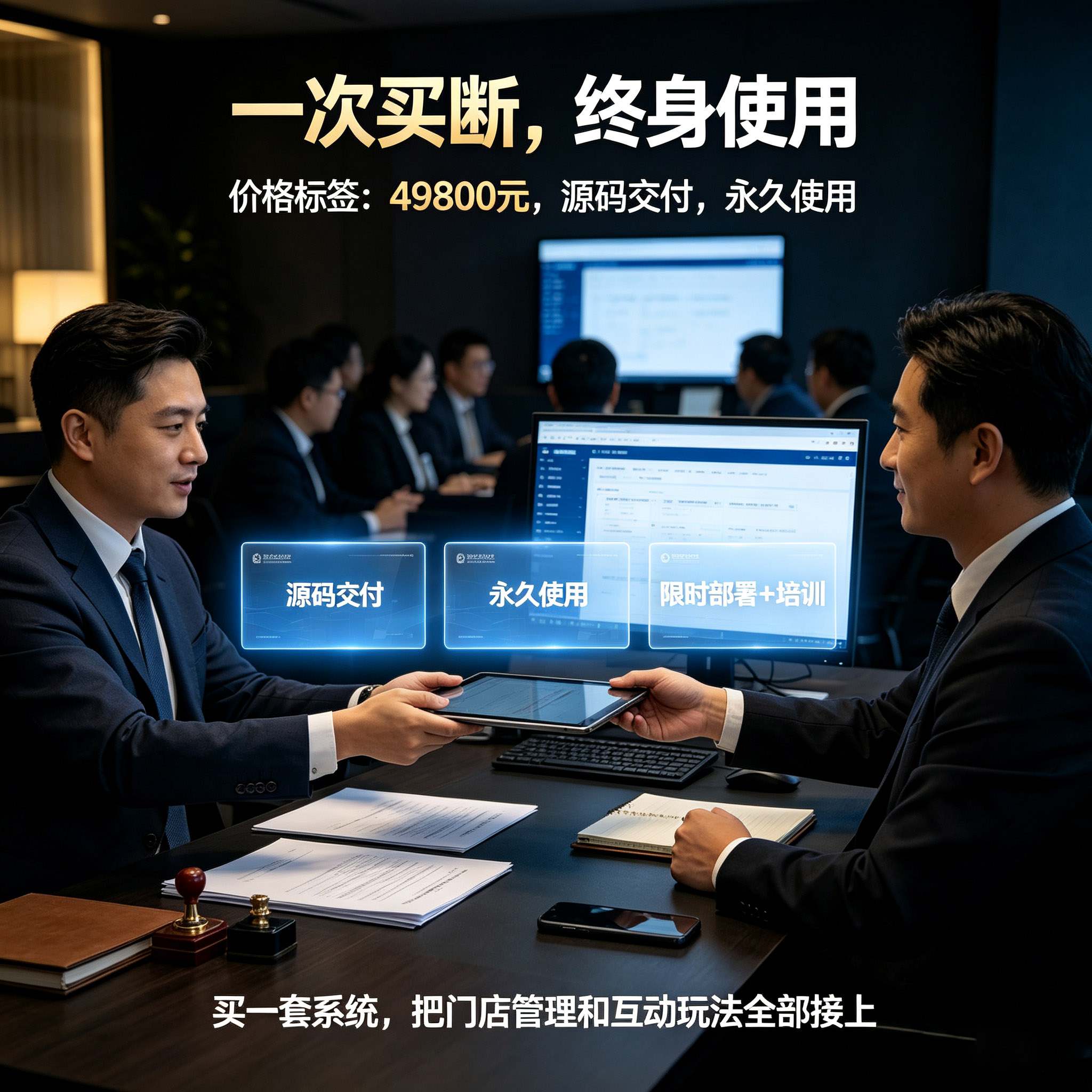 线下实景剧本杀管理系统平台