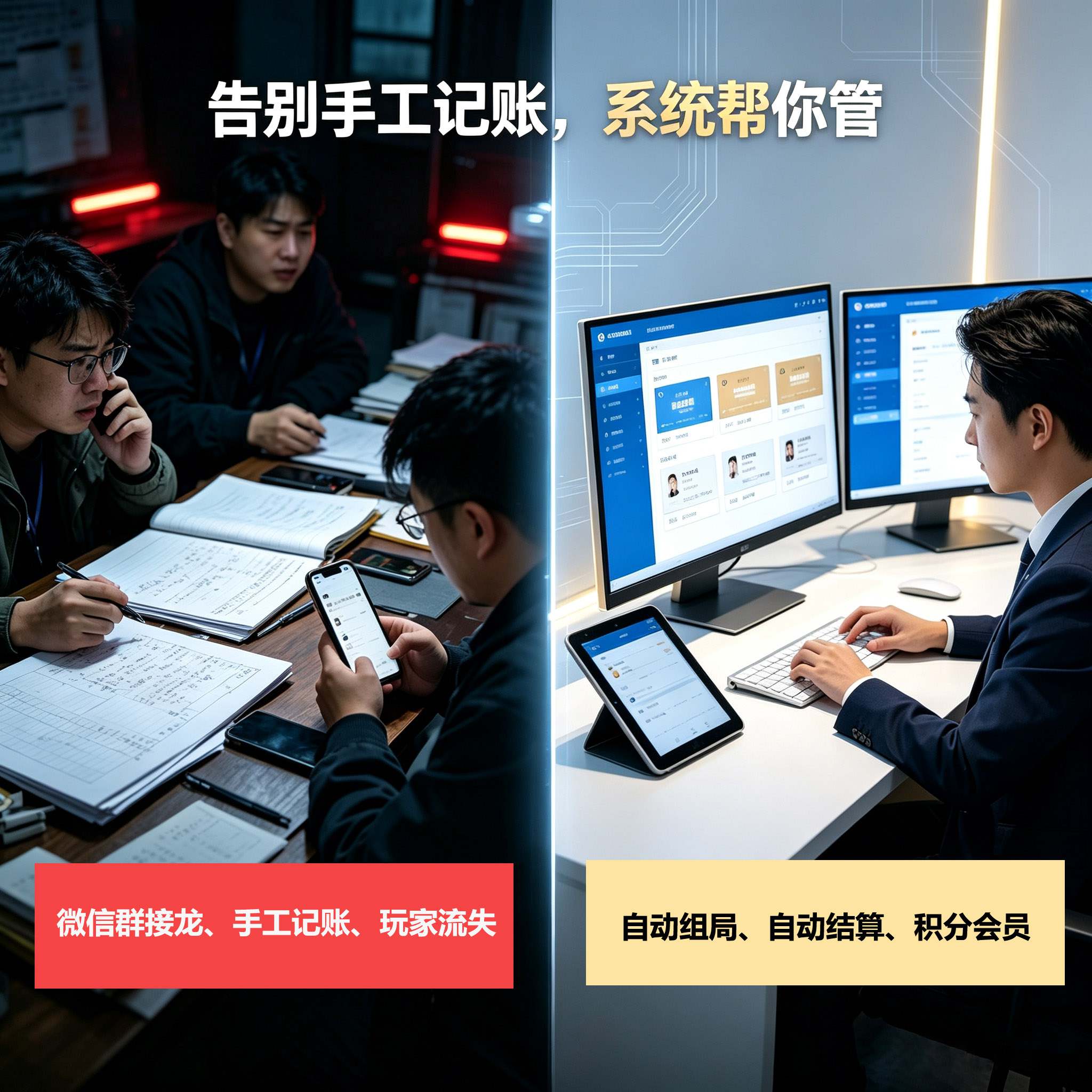 线下实景剧本杀管理系统平台