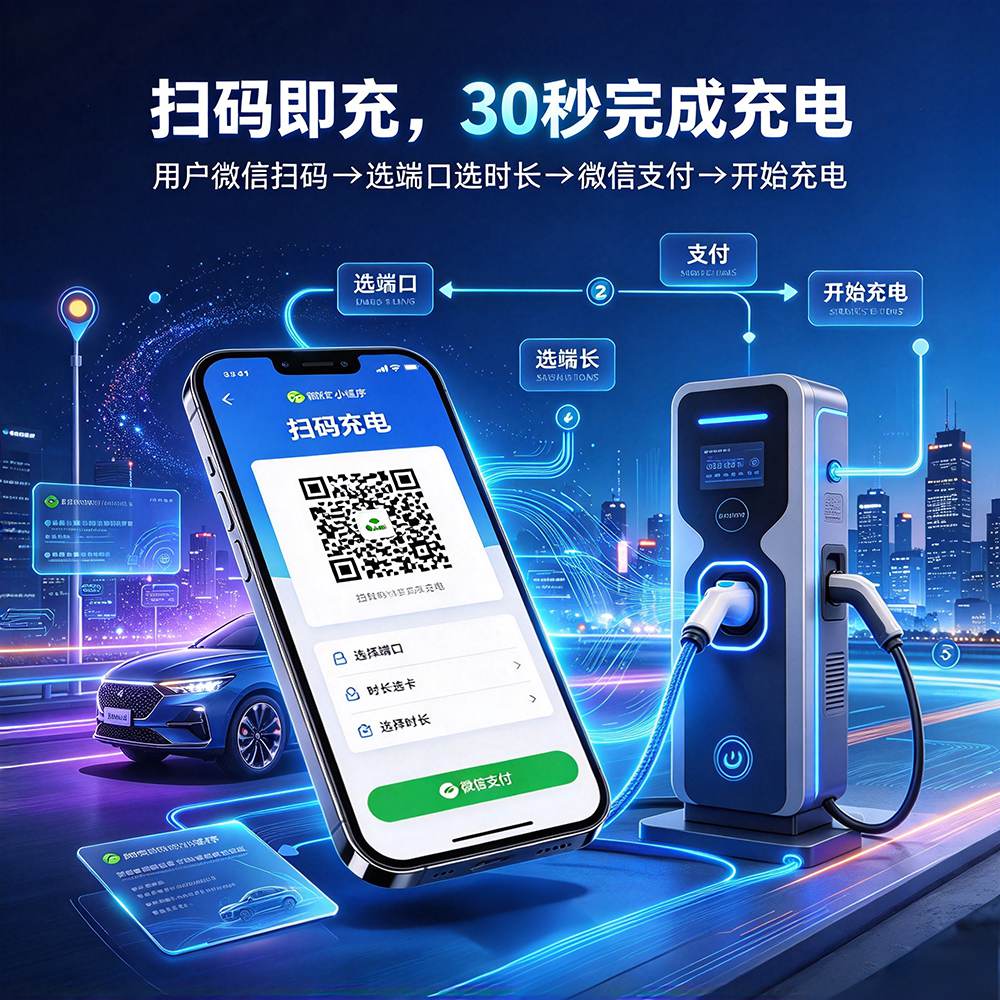 智能共享电动汽车充电桩管理系统