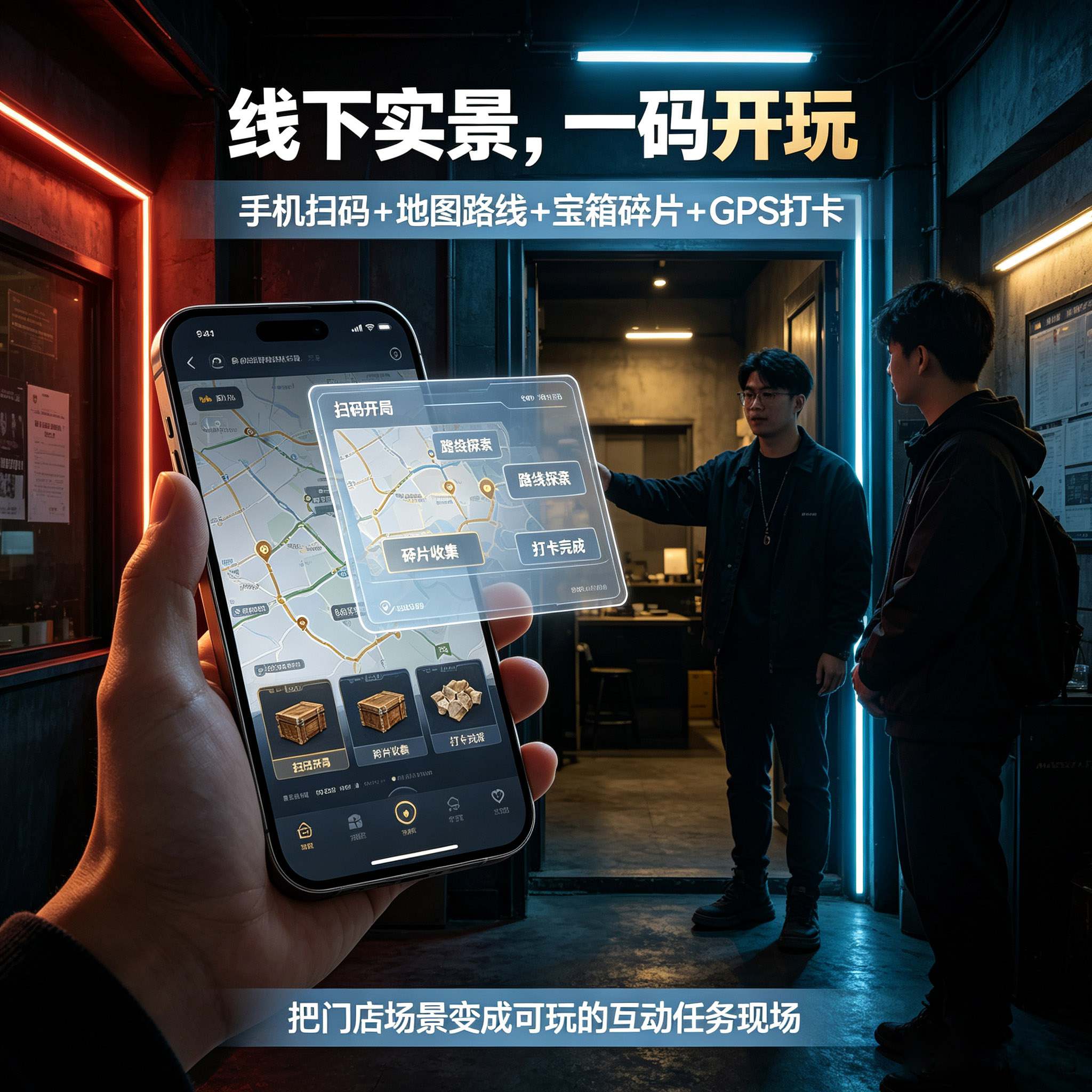 线下实景剧本杀管理系统平台
